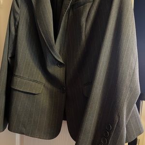 Womens Plus size pinstripe Jacket